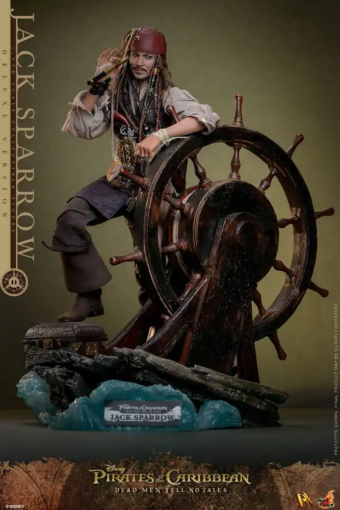Pirates of the Caribbean: Dead Men Tell No Tales DX Akcijska figura 1/6 Jack Sparrow (Deluxe Version) 30 cm fotografija izdelka