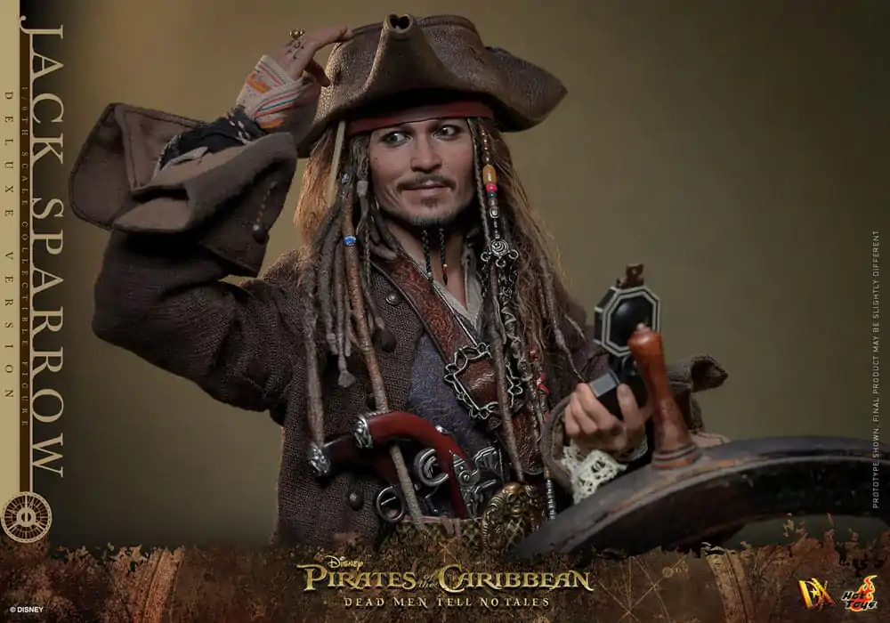 Pirates of the Caribbean: Dead Men Tell No Tales DX Akcijska figura 1/6 Jack Sparrow (Deluxe Version) 30 cm fotografija izdelka