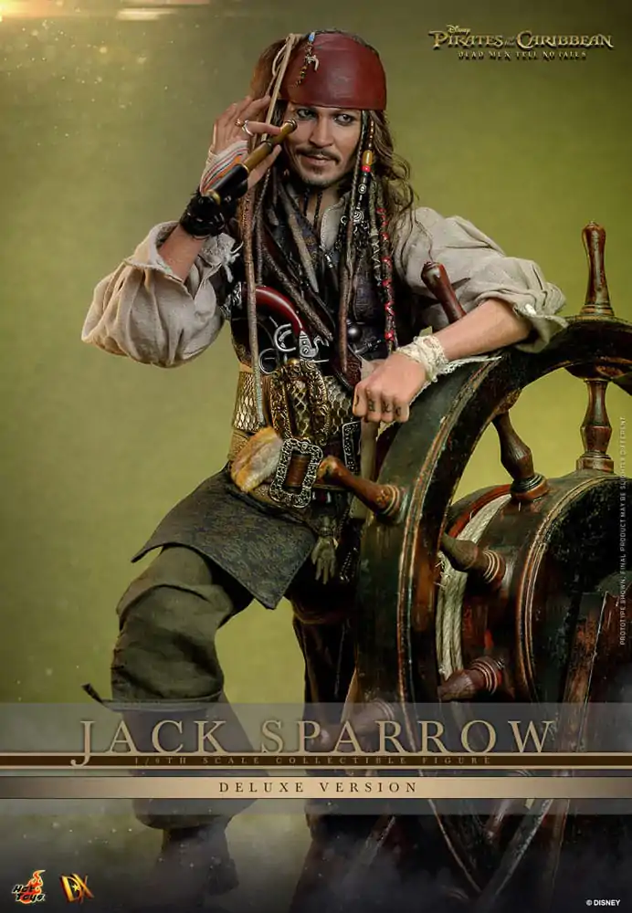 Pirates of the Caribbean: Dead Men Tell No Tales DX Akcijska figura 1/6 Jack Sparrow (Deluxe Version) 30 cm fotografija izdelka