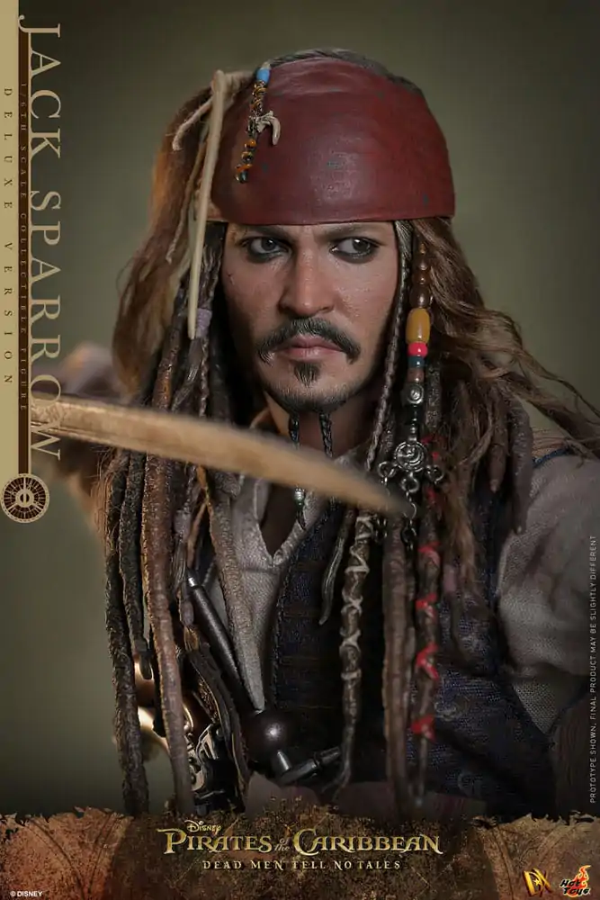 Pirates of the Caribbean: Dead Men Tell No Tales DX Akcijska figura 1/6 Jack Sparrow (Deluxe Version) 30 cm fotografija izdelka