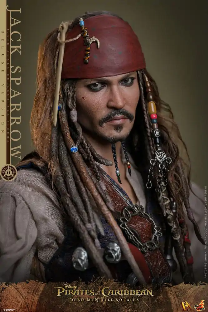 Pirates of the Caribbean: Dead Men Tell No Tales DX Akcijska figura 1/6 Jack Sparrow (Deluxe Version) 30 cm fotografija izdelka