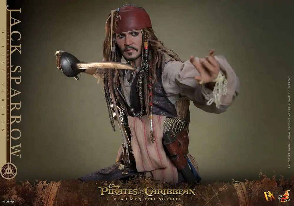 Pirates of the Caribbean: Dead Men Tell No Tales DX Akcijska figura 1/6 Jack Sparrow (Deluxe Version) 30 cm fotografija izdelka
