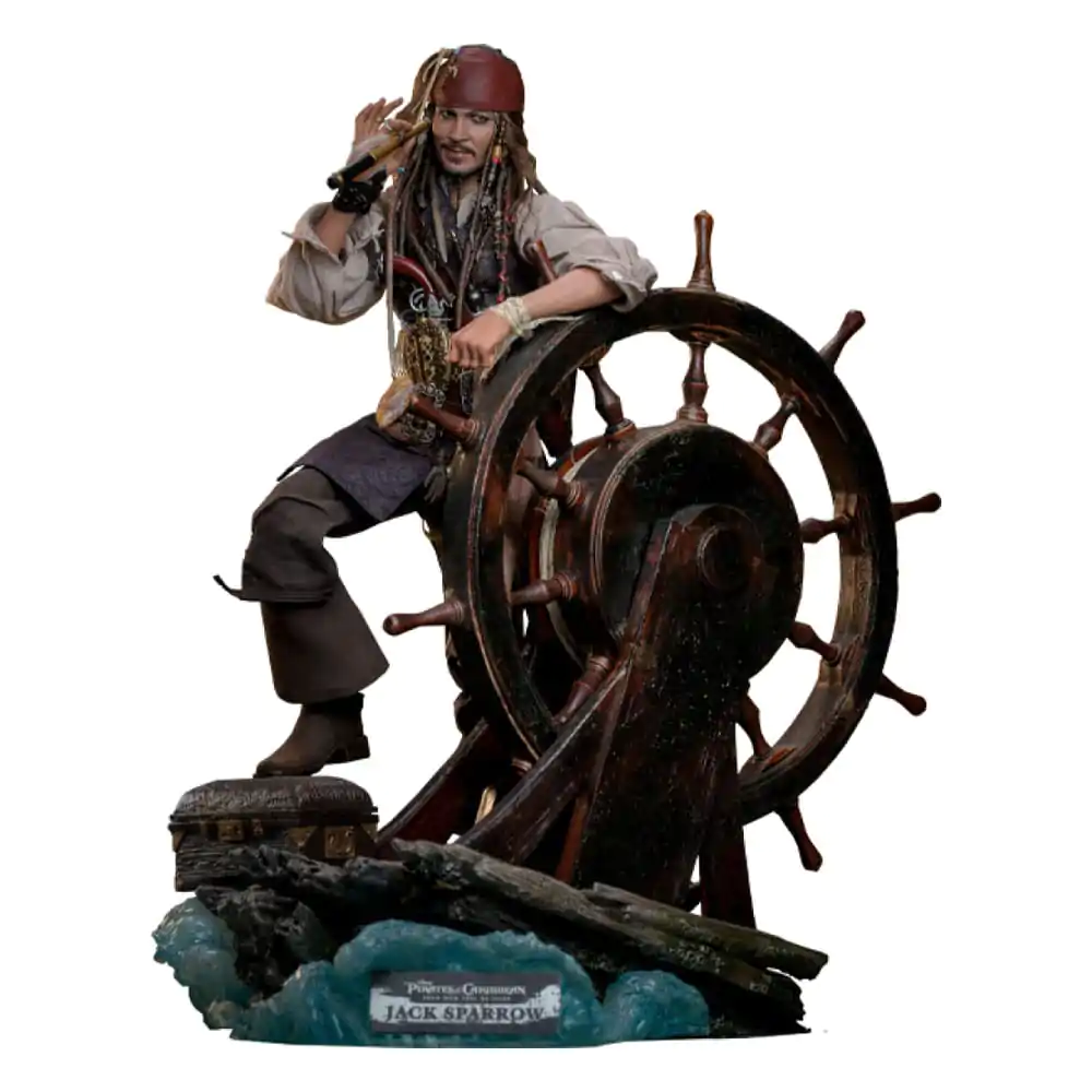 Pirates of the Caribbean: Dead Men Tell No Tales DX Akcijska figura 1/6 Jack Sparrow (Deluxe Version) 30 cm fotografija izdelka