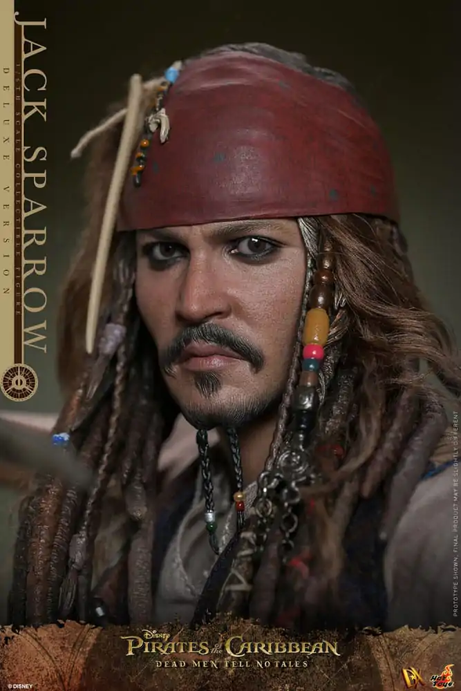 Pirates of the Caribbean: Dead Men Tell No Tales DX Akcijska figura 1/6 Jack Sparrow (Deluxe Version) 30 cm fotografija izdelka