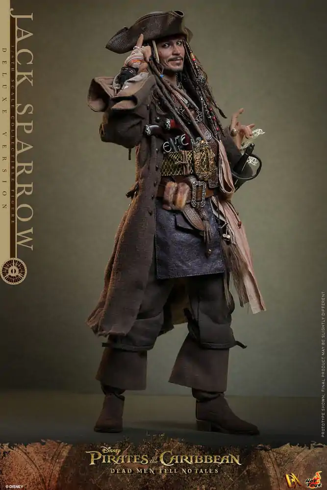Pirates of the Caribbean: Dead Men Tell No Tales DX Akcijska figura 1/6 Jack Sparrow (Deluxe Version) 30 cm fotografija izdelka