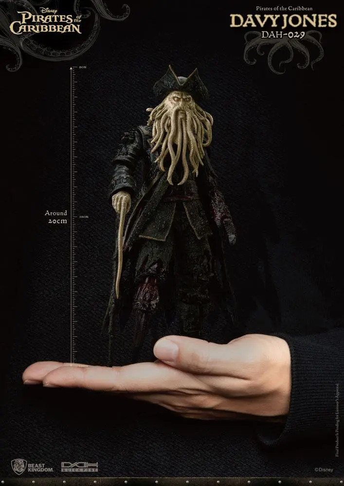 Pirates of the Caribbean Dynamic 8ction Heroes akcijska figura 1/9 Davy Jones 20 cm fotografija izdelka