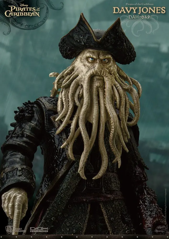 Pirates of the Caribbean Dynamic 8ction Heroes akcijska figura 1/9 Davy Jones 20 cm fotografija izdelka