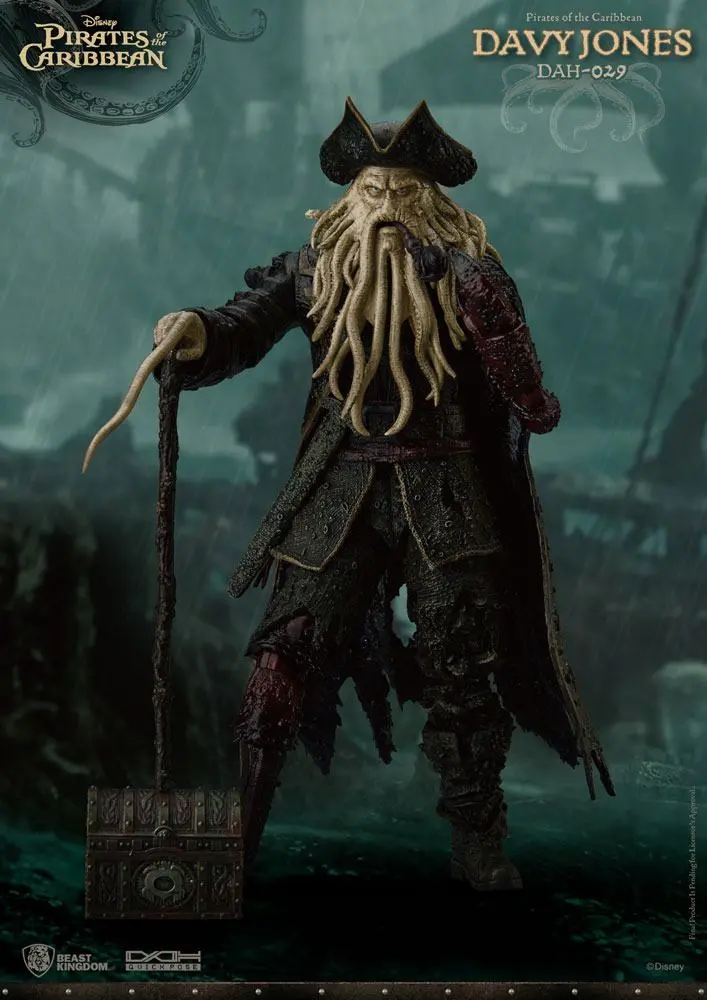 Pirates of the Caribbean Dynamic 8ction Heroes akcijska figura 1/9 Davy Jones 20 cm fotografija izdelka