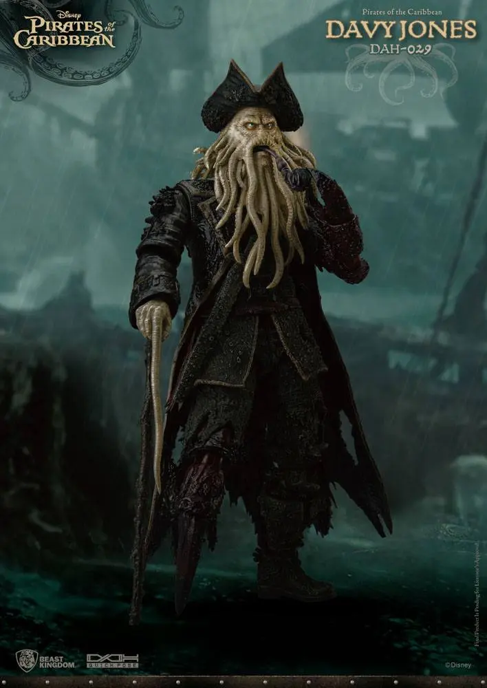 Pirates of the Caribbean Dynamic 8ction Heroes akcijska figura 1/9 Davy Jones 20 cm fotografija izdelka