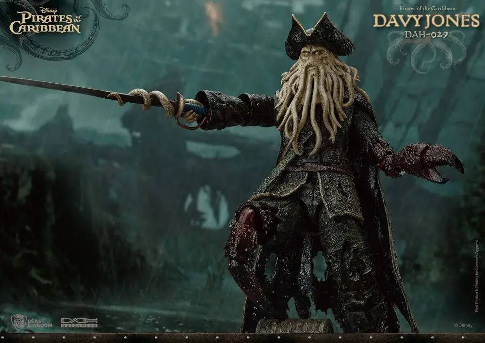 Pirates of the Caribbean Dynamic 8ction Heroes akcijska figura 1/9 Davy Jones 20 cm fotografija izdelka