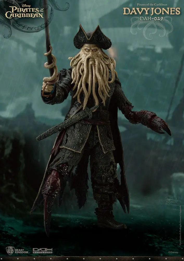 Pirates of the Caribbean Dynamic 8ction Heroes akcijska figura 1/9 Davy Jones 20 cm fotografija izdelka