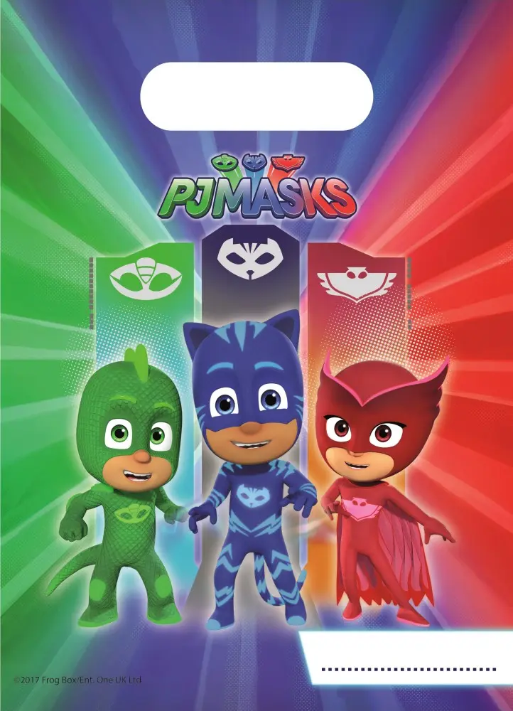 PJ Masks Darilna Vrečka - 6 Paket fotografija izdelka