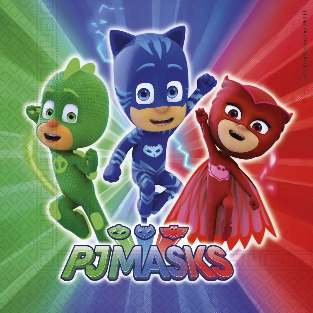 PJ Masks Napkins 20 kosov fotografija izdelka