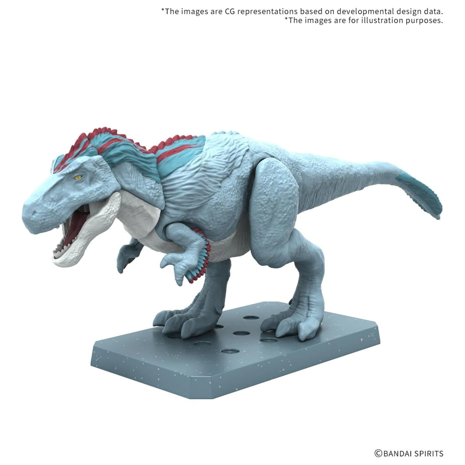 Plannosaurus Tyrannosaurus Snowfall Area sestavljivi model fotografija izdelka
