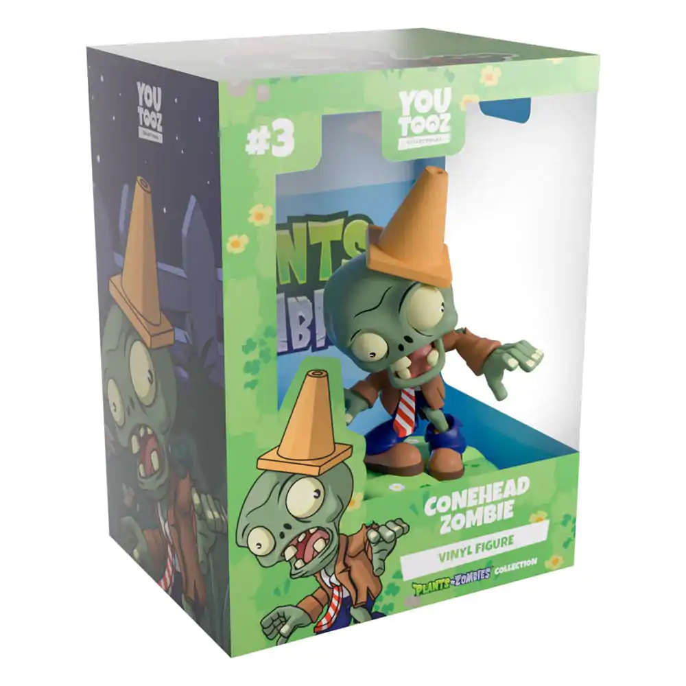 Plants vs. Zombies vinilna figura Conehead Zombie 12 cm fotografija izdelka