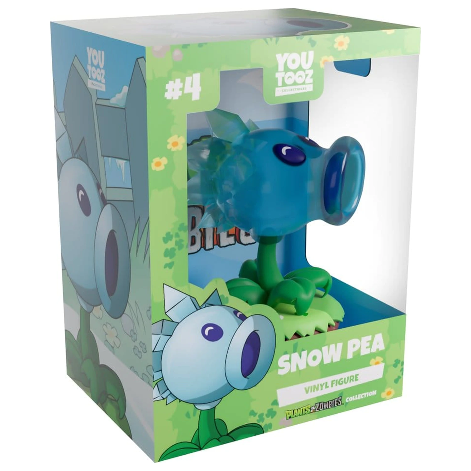 Plants vs. Zombies Vinyl figura Snow Pea 8 cm fotografija izdelka