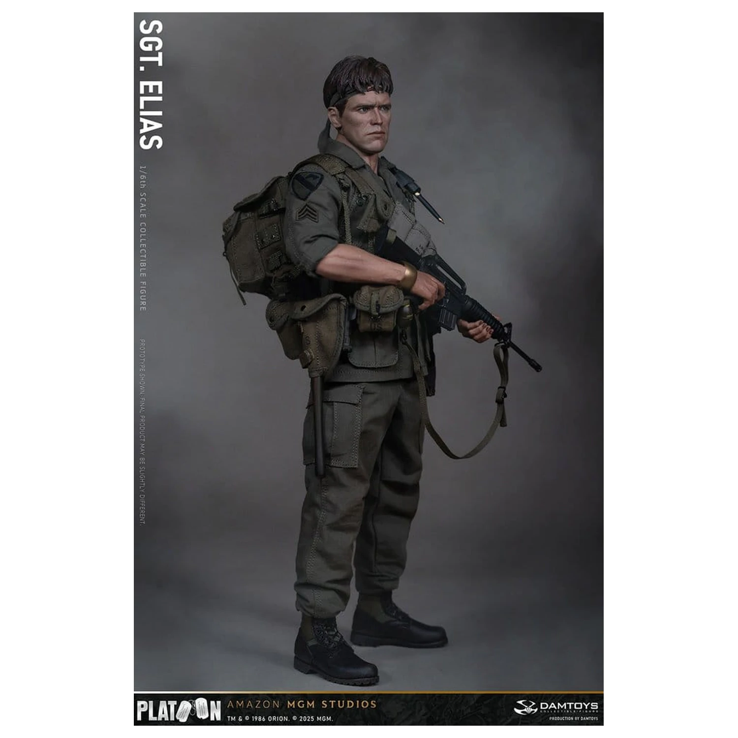 Platoon akcijska figura 1/6 Sergeant Elias 30 cm fotografija izdelka