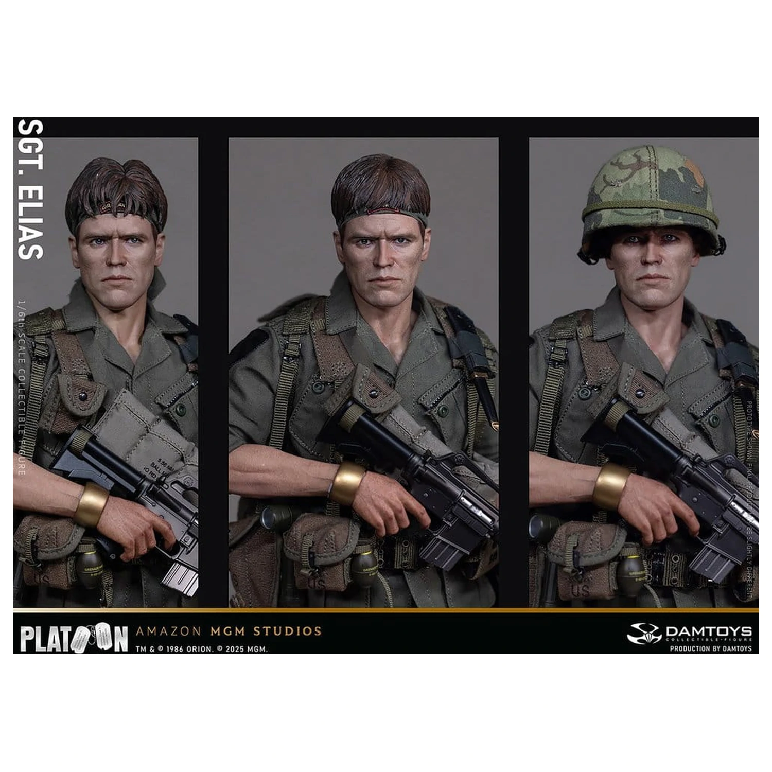 Platoon akcijska figura 1/6 Sergeant Elias 30 cm fotografija izdelka
