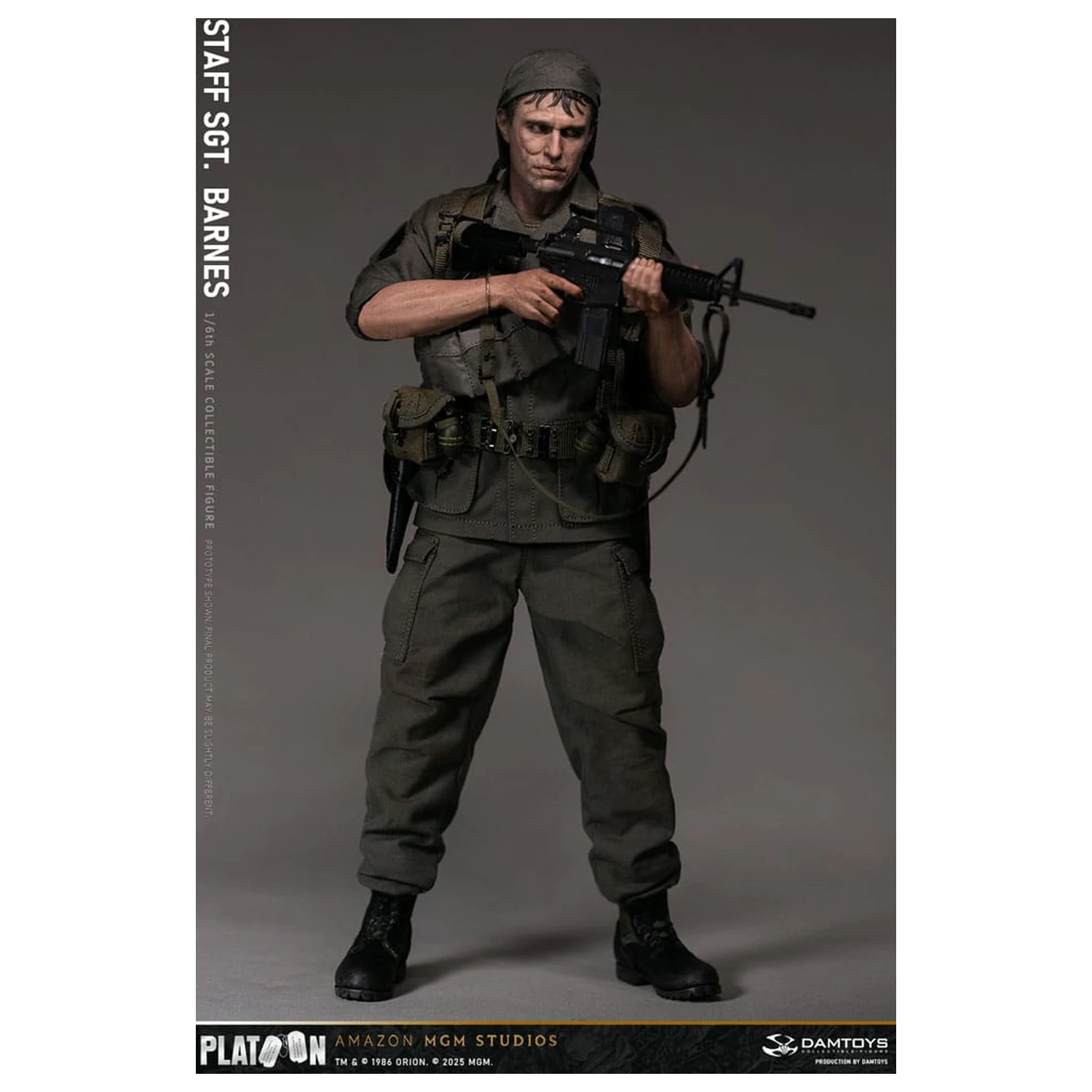 Platoon Akcijska figura 1/6 Staff Sergeant Barnes 30 cm fotografija izdelka