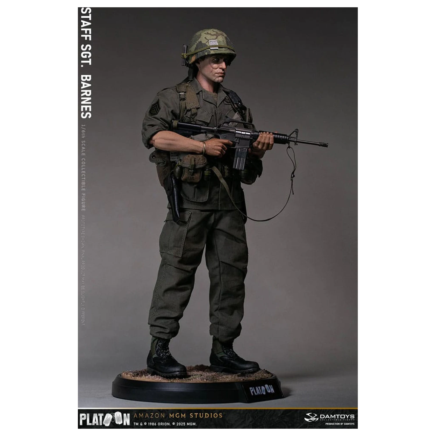 Platoon Akcijska figura 1/6 Staff Sergeant Barnes 30 cm fotografija izdelka