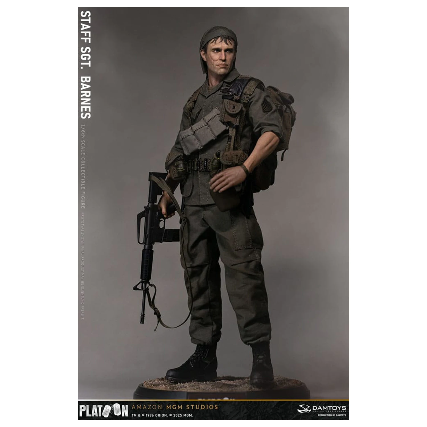 Platoon Akcijska figura 1/6 Staff Sergeant Barnes 30 cm fotografija izdelka