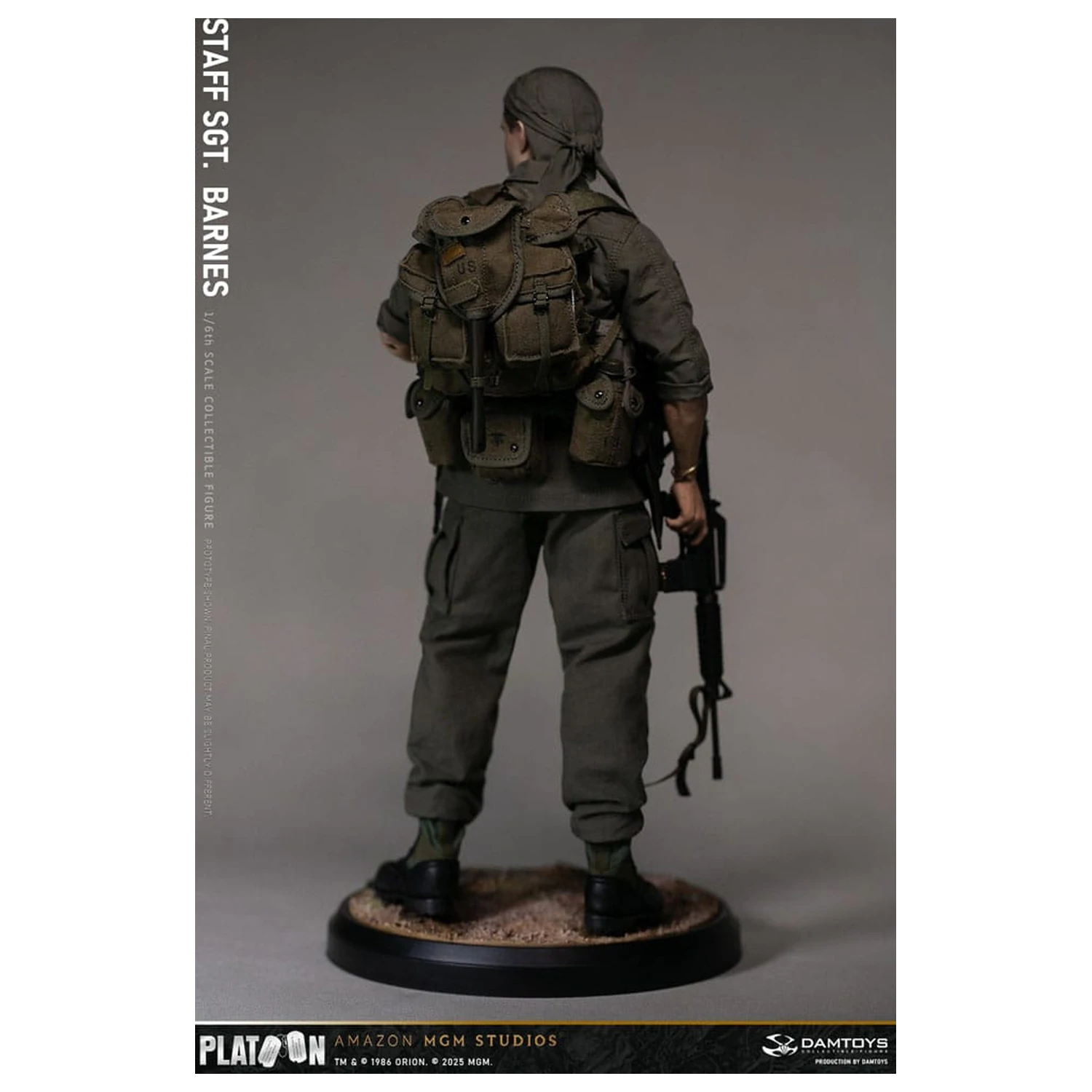 Platoon Akcijska figura 1/6 Staff Sergeant Barnes 30 cm fotografija izdelka