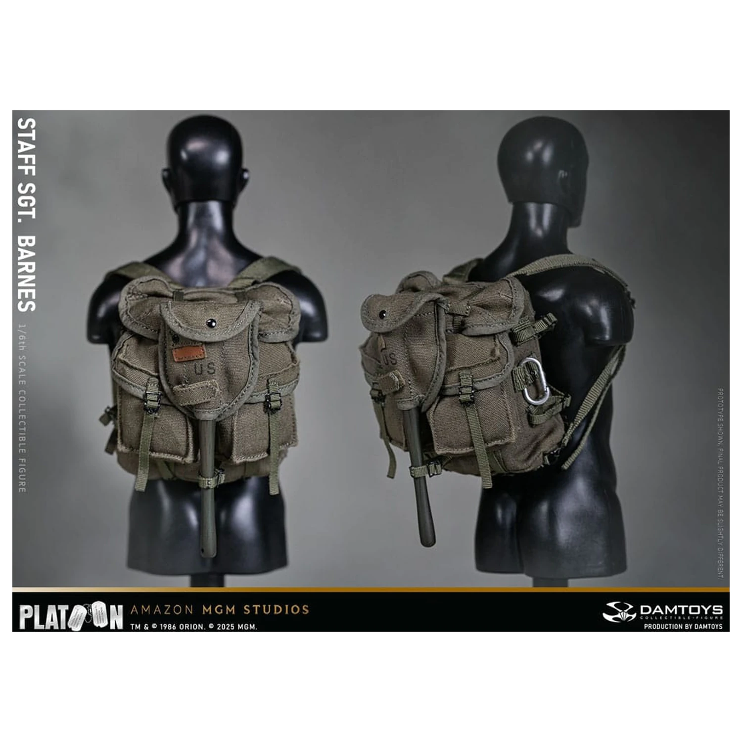 Platoon Akcijska figura 1/6 Staff Sergeant Barnes 30 cm fotografija izdelka