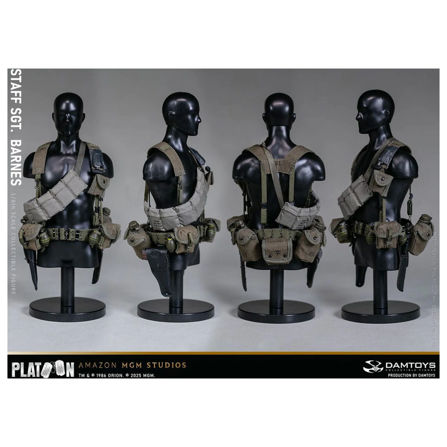 Platoon Akcijska figura 1/6 Staff Sergeant Barnes 30 cm fotografija izdelka