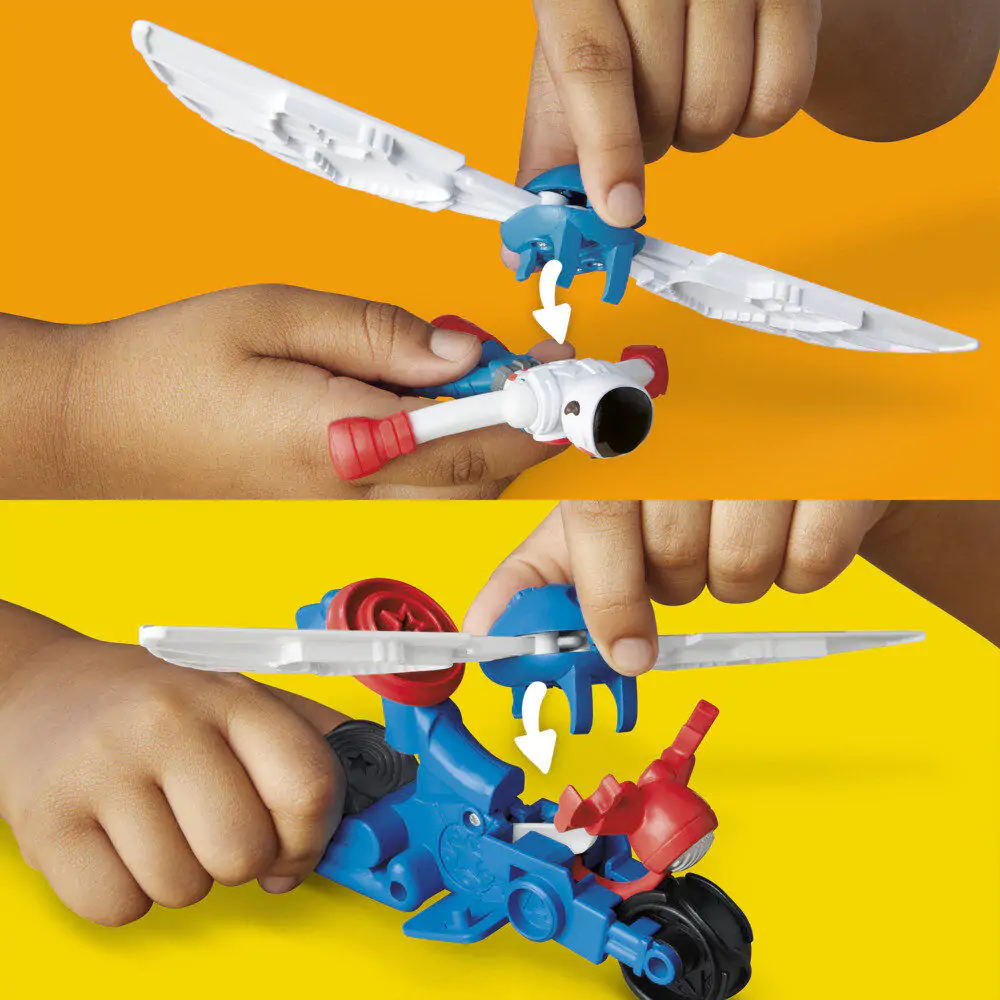 Play-Doh Marvel Captain America Kosilnica  fotografija izdelka