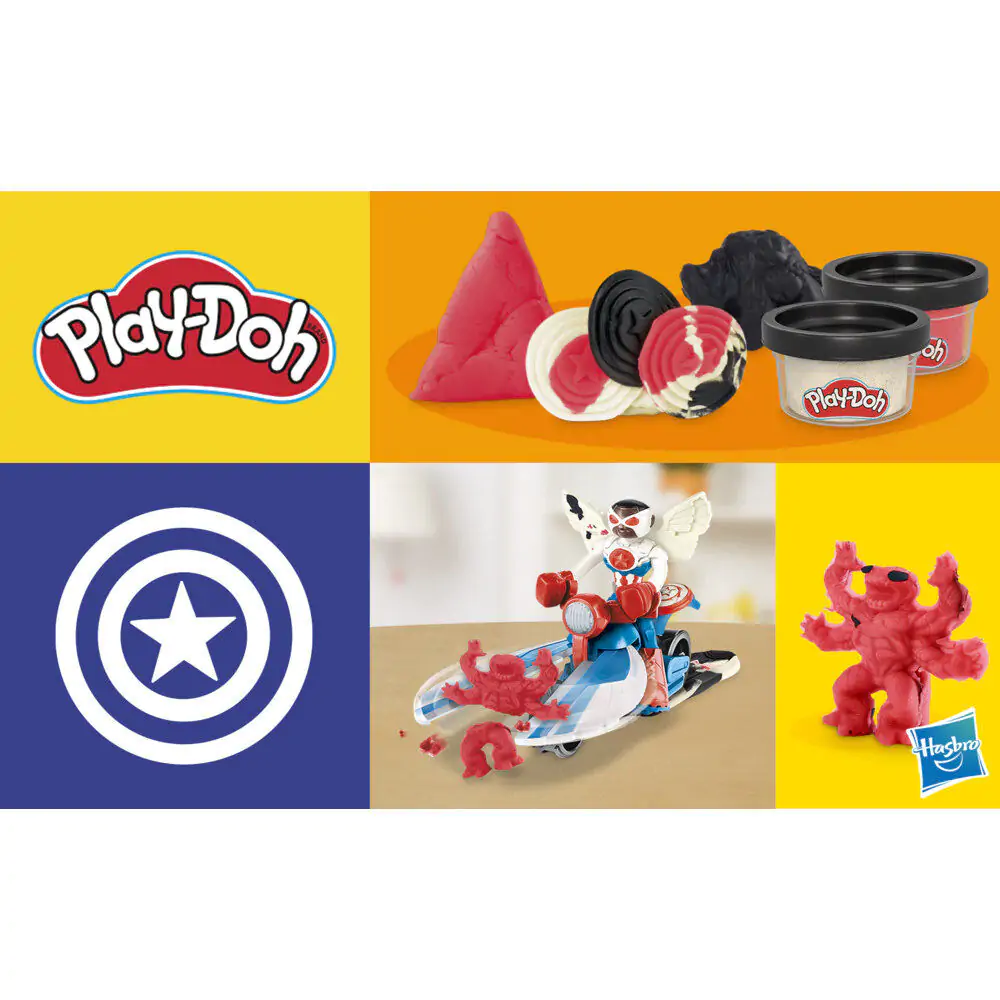 Play-Doh Marvel Captain America Kosilnica  fotografija izdelka