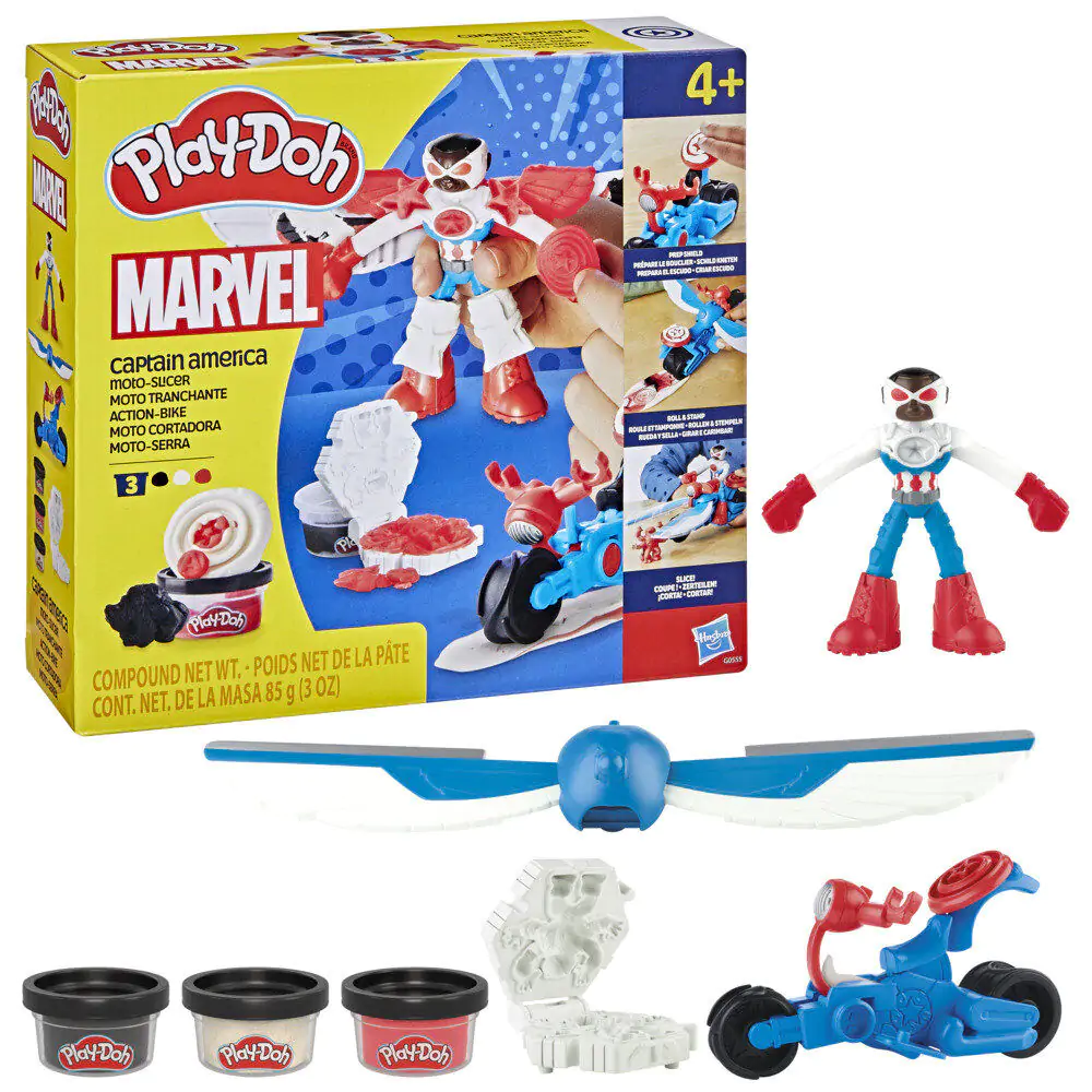 Play-Doh Marvel Captain America Kosilnica  fotografija izdelka