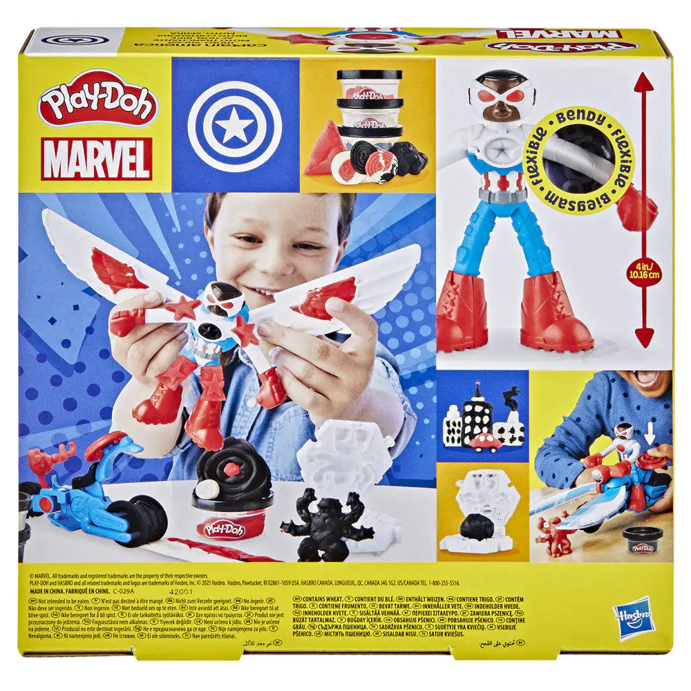 Play-Doh Marvel Captain America Kosilnica  fotografija izdelka