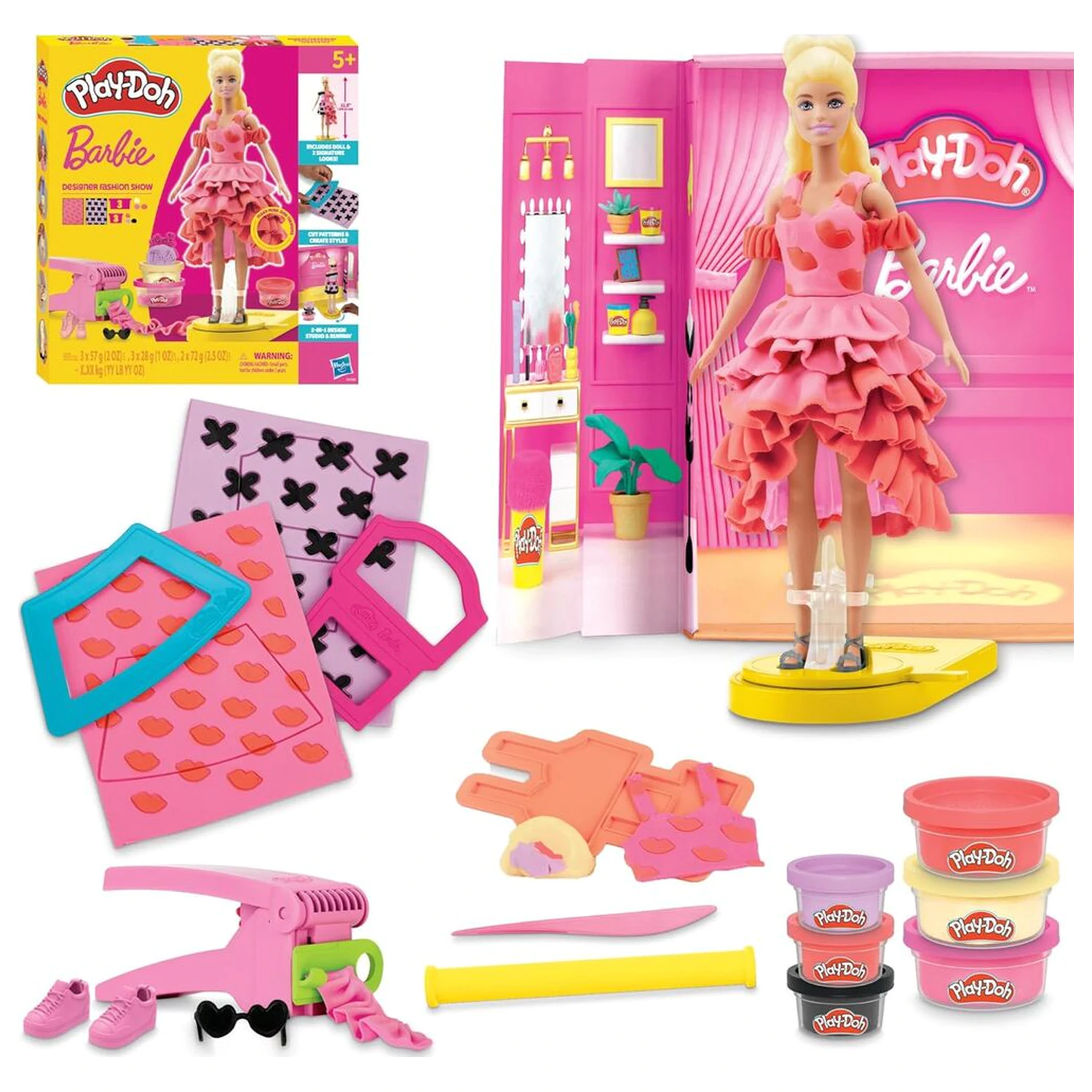 Play-Doh Barbie Designer Modna revija igralni komplet fotografija izdelka