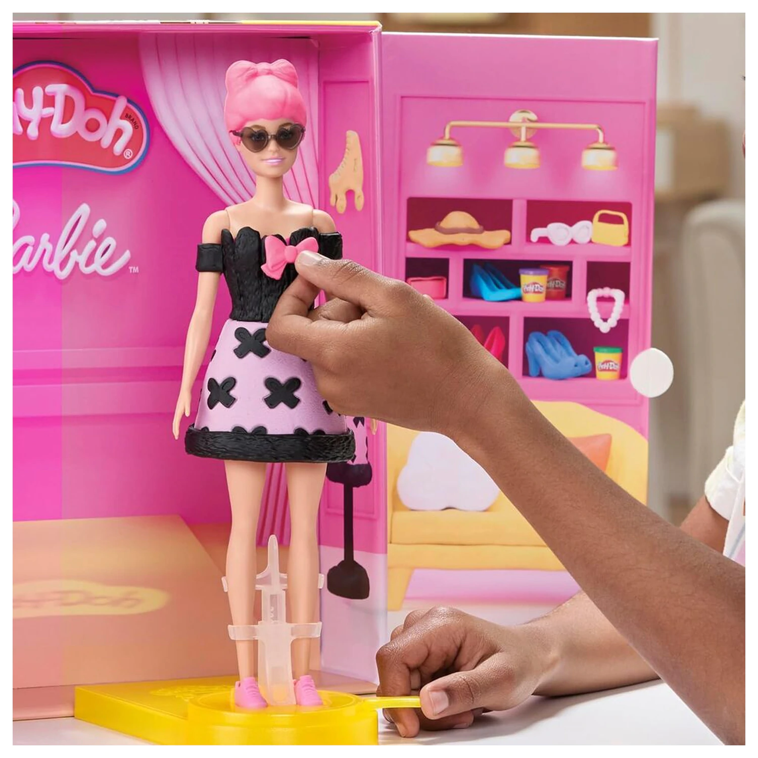 Play-Doh Barbie Designer Modna revija igralni komplet fotografija izdelka