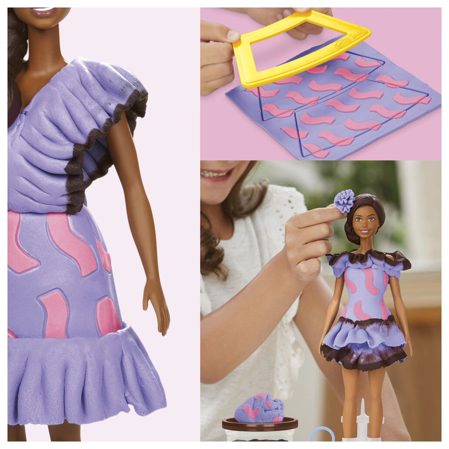 Play-Doh Barbie Fashionista Ruffles fotografija izdelka