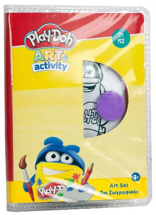 Play-Doh Creative Set, 24-delni komplet za risanje fotografija izdelka