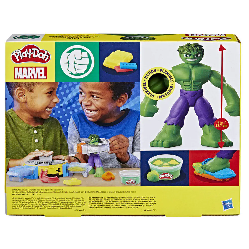 Play-Doh Marvel Hulk stiska in oblikuje fotografija izdelka