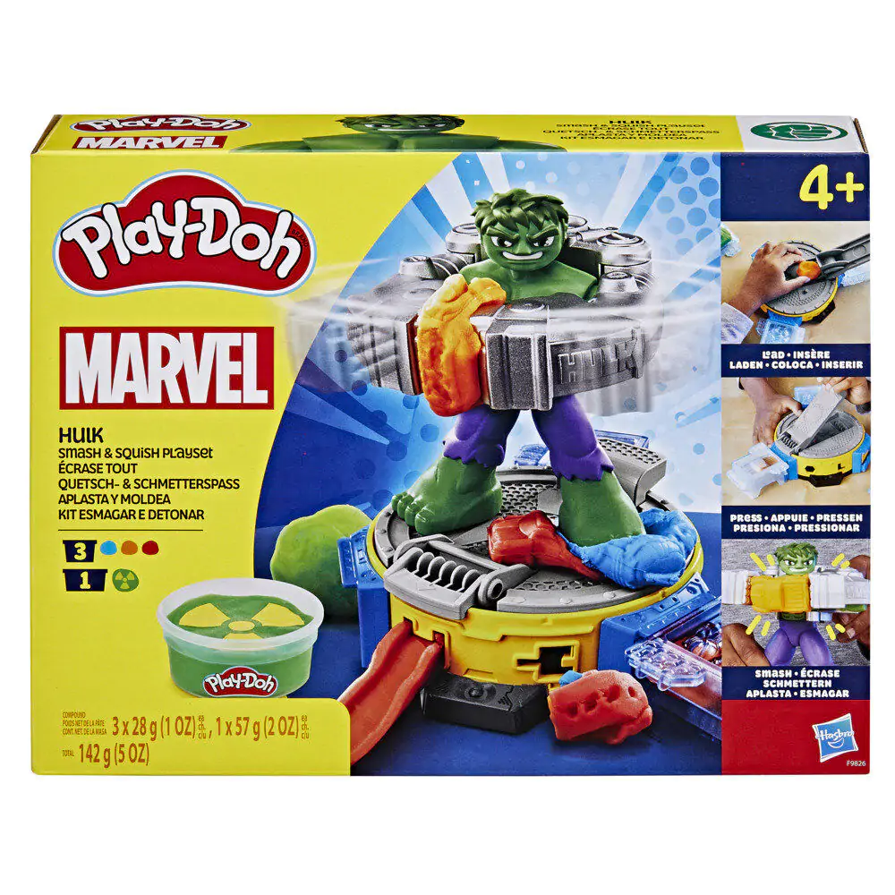 Play-Doh Marvel Hulk stiska in oblikuje fotografija izdelka