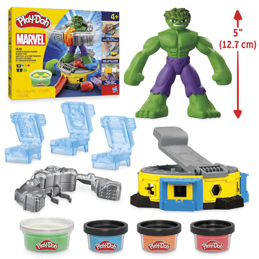 Play-Doh Marvel Hulk stiska in oblikuje fotografija izdelka