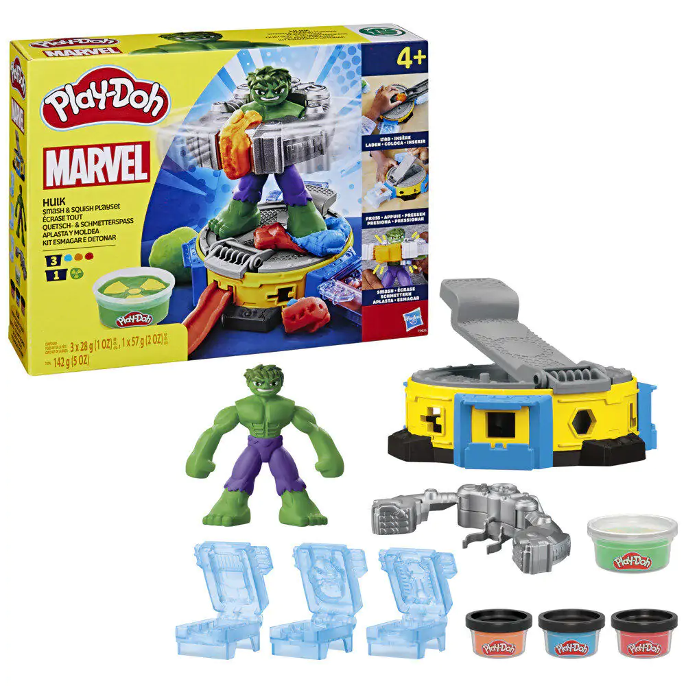 Play-Doh Marvel Hulk stiska in oblikuje fotografija izdelka