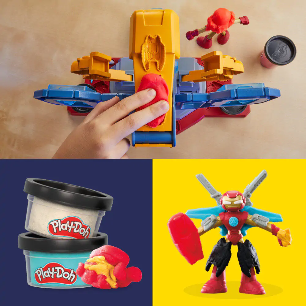 Play-Doh Marvel Iron Man oklep laboratorij fotografija izdelka