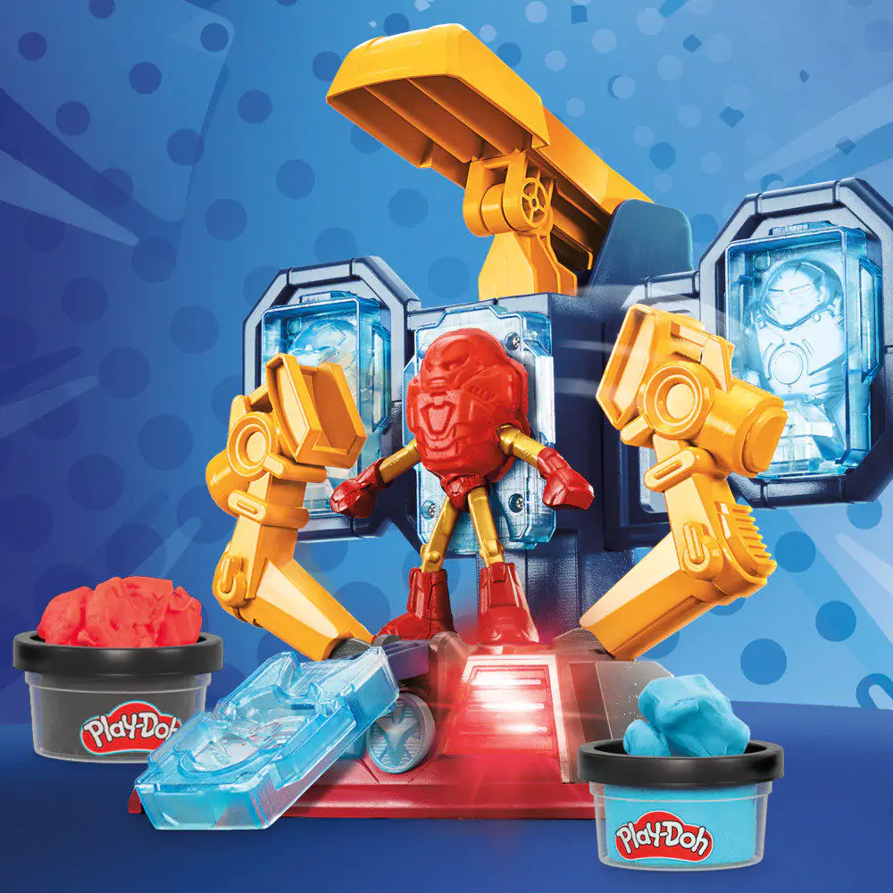 Play-Doh Marvel Iron Man oklep laboratorij fotografija izdelka