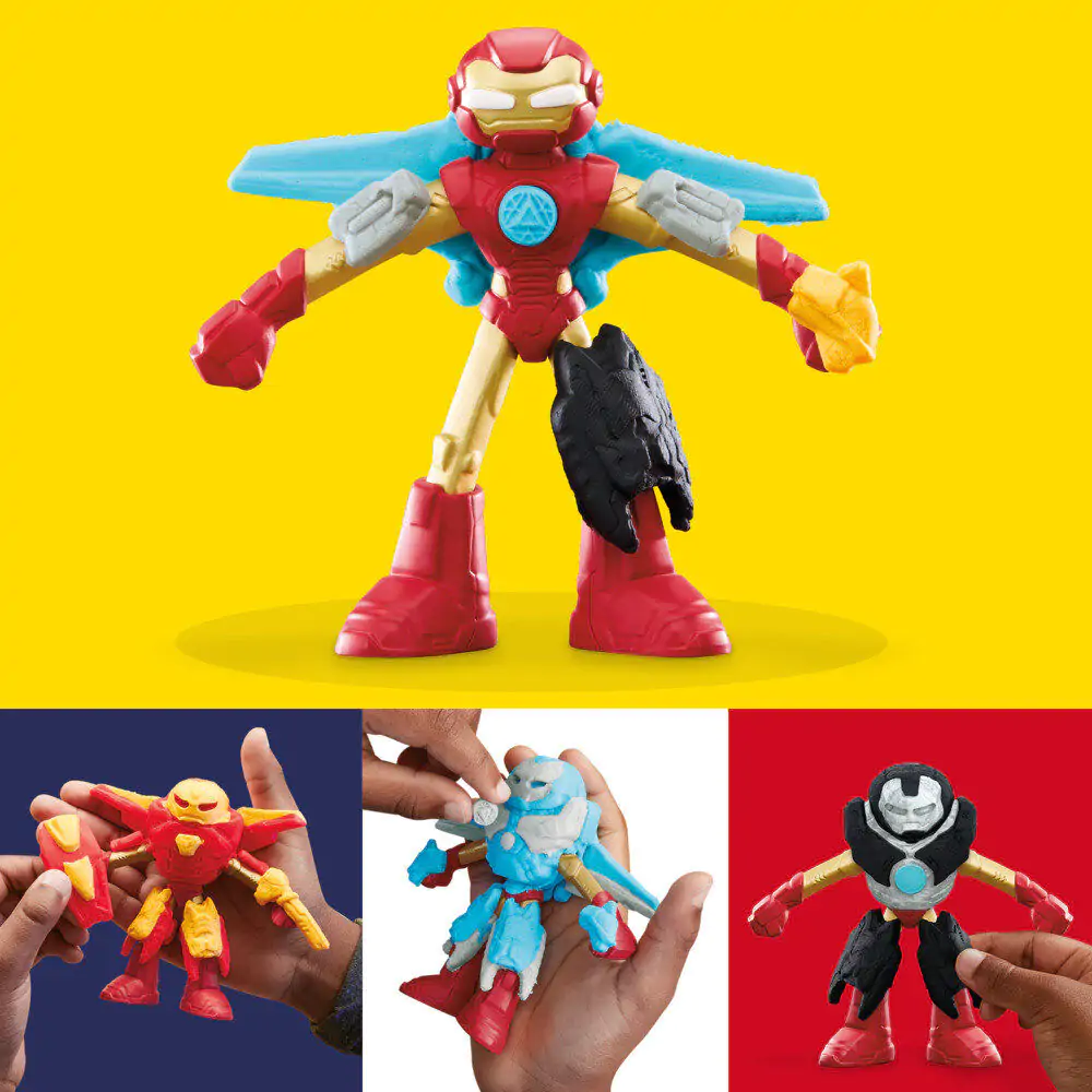 Play-Doh Marvel Iron Man oklep laboratorij fotografija izdelka