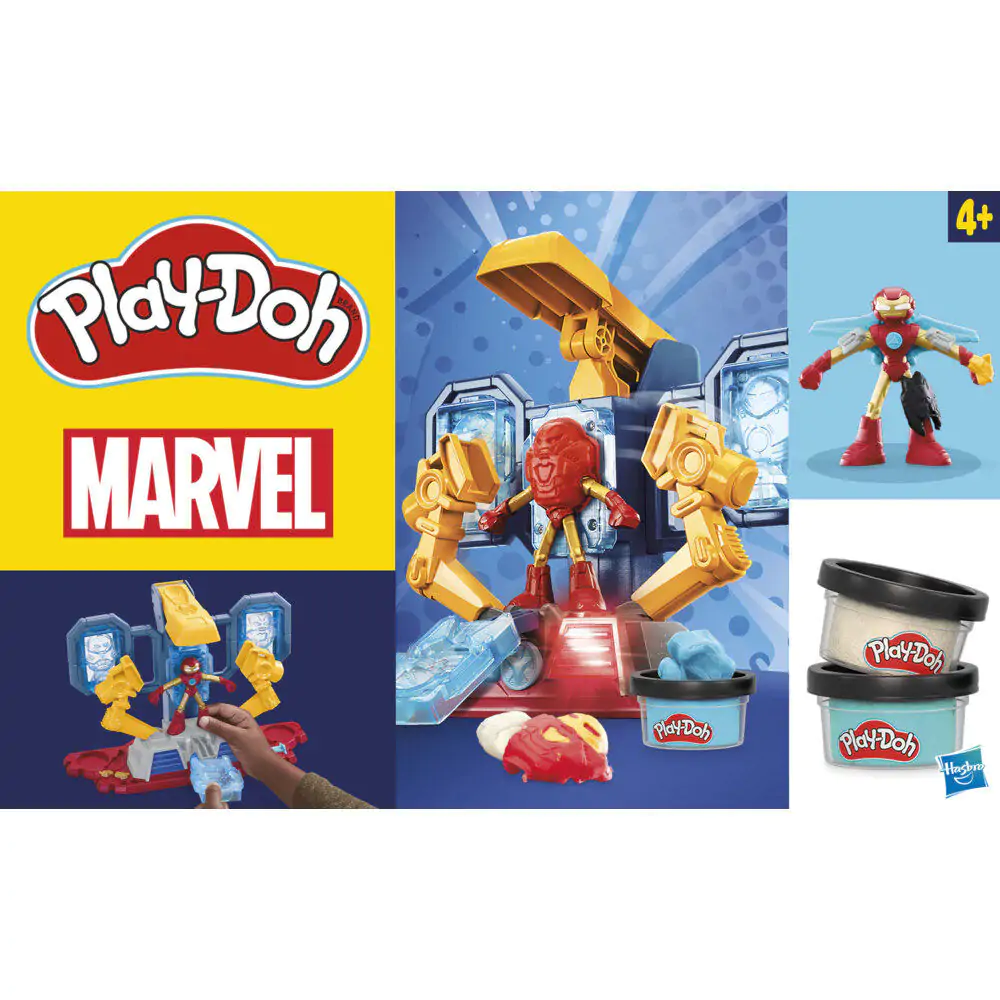 Play-Doh Marvel Iron Man oklep laboratorij fotografija izdelka