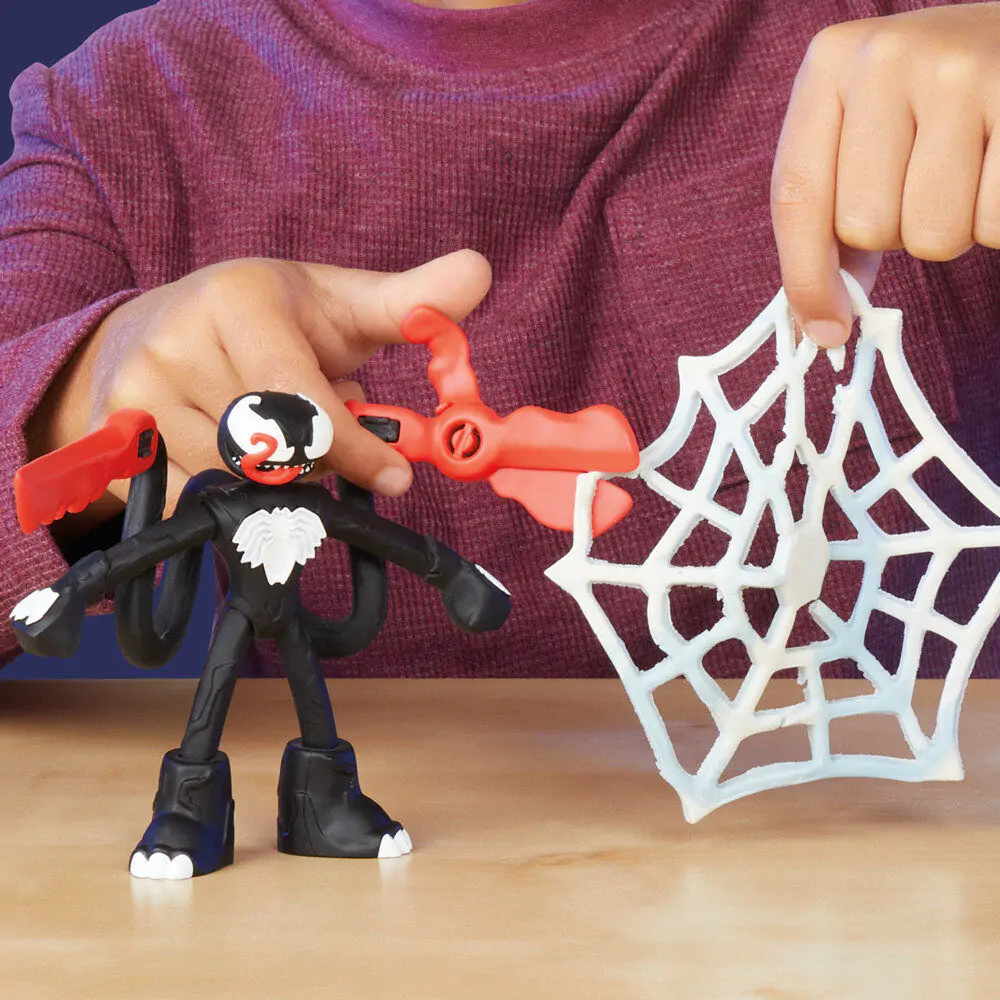 Play-Doh Marvel Spiderman igra metanje in lovljenje fotografija izdelka