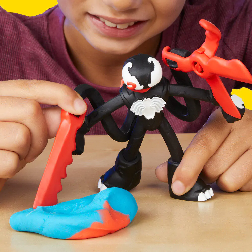 Play-Doh Marvel Spiderman igra metanje in lovljenje fotografija izdelka