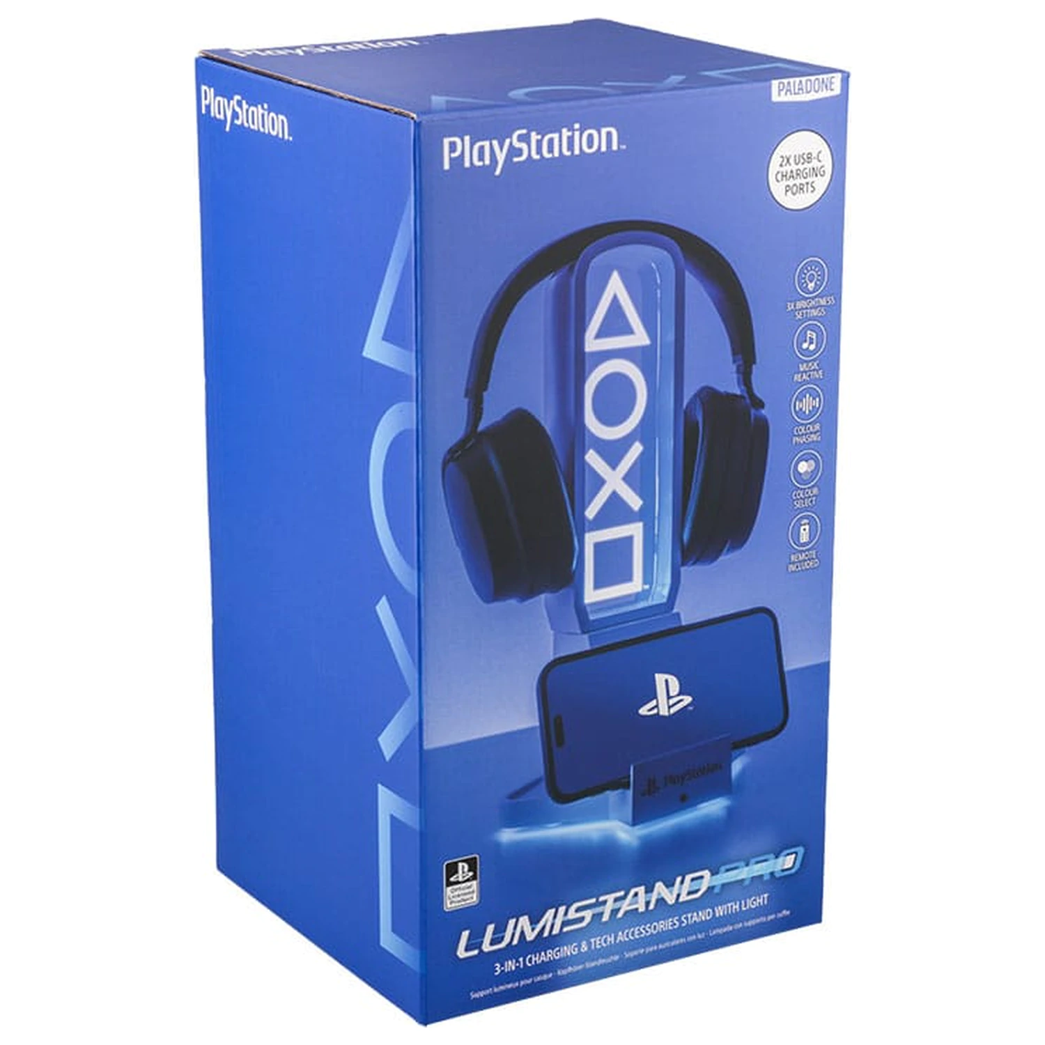 Playstation namizno stojalo za slušalke z lučko 30 cm fotografija izdelka