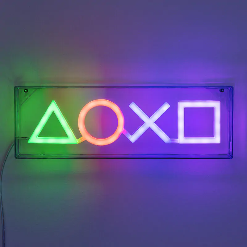 Playstation: LED neonska svetilka fotografija izdelka