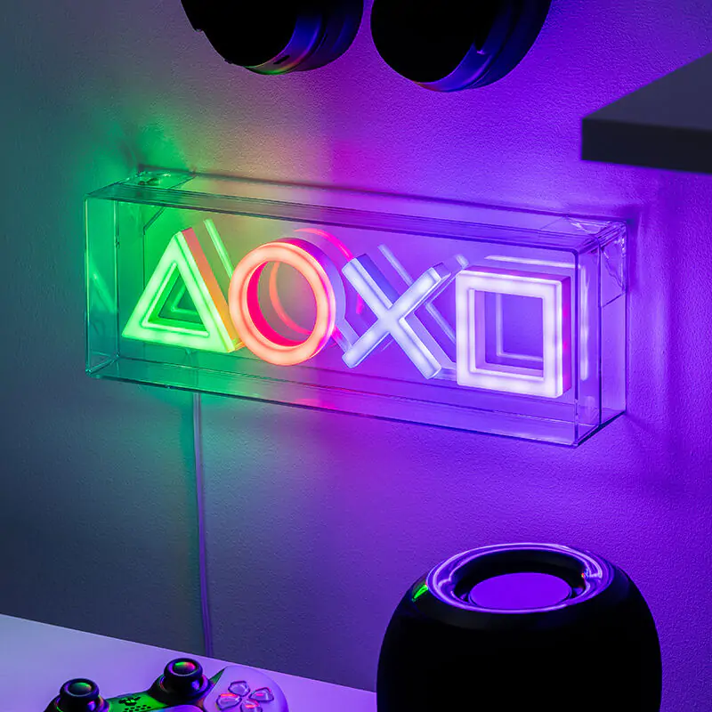 Playstation: LED neonska svetilka fotografija izdelka