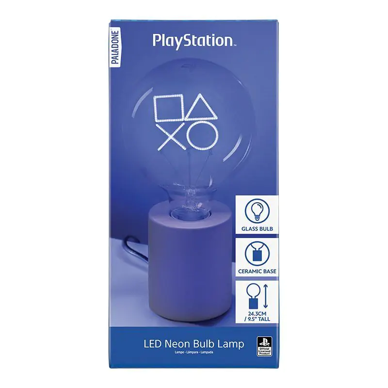 Playstation Neon LED žarnica Logo fotografija izdelka